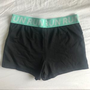 forever 21 running shorts with contrasting band